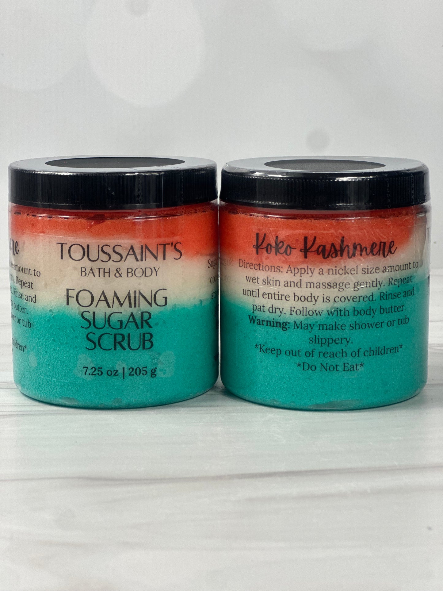 Foaming Sugar Scrub