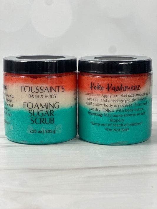 Foaming Sugar Scrub