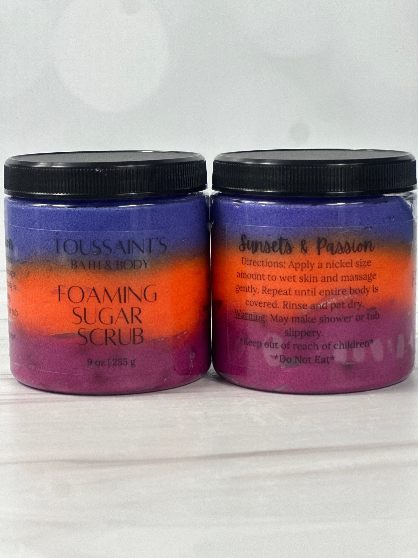 Foaming Sugar Scrub